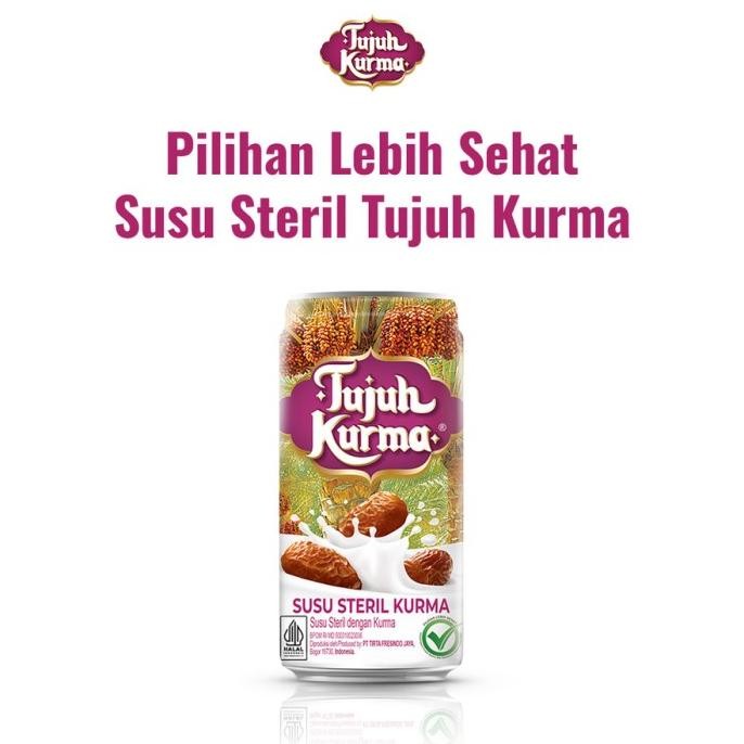 

Grosir Tujuh Kurma Susu Steril 200 Ml. 1 Pack Isi 12 Pcs