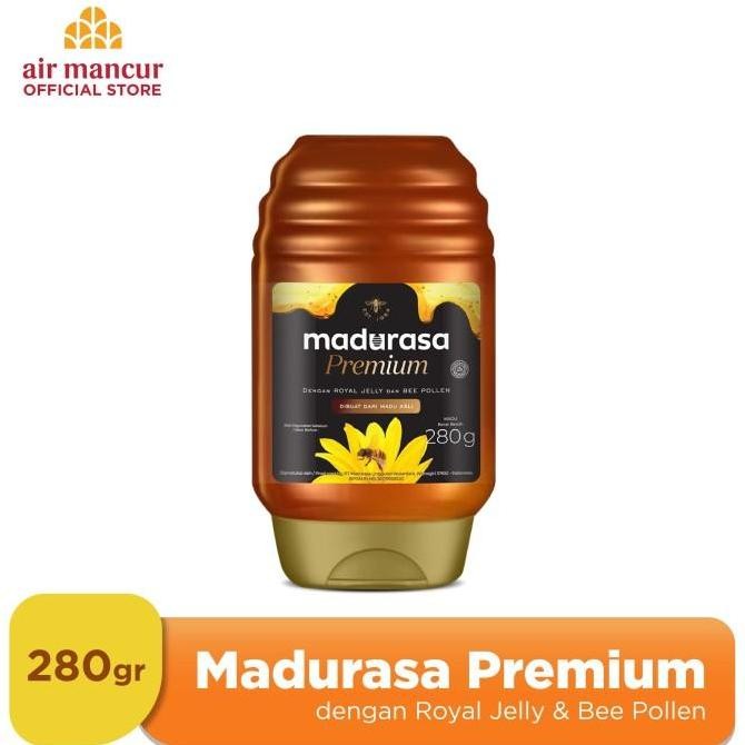 

Grosir Madurasa Premium 280Gr - Madu Asli Royal Jelly Bee Pollen