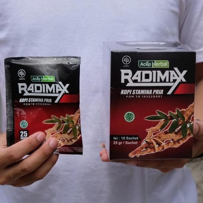 

Sale Kopi Radimax Original Isi 10 Sachet Sudah Bpom Minuman Kopi - Goat Milk Powder, Biji Kacang Kedelai, Pasak Bumi, Jahe Merah - Coffee