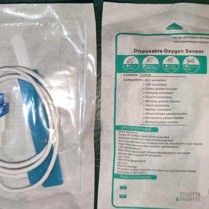 Murah Disposable Spo2 GE Trusignal Non COD