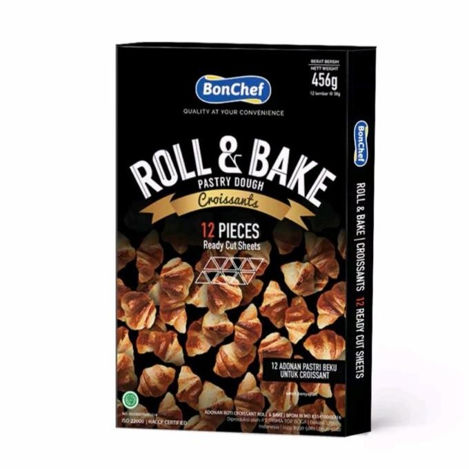 

Grab/gosend only!!!Croissant pastry dough siap pakai 1pak isi 12pcs