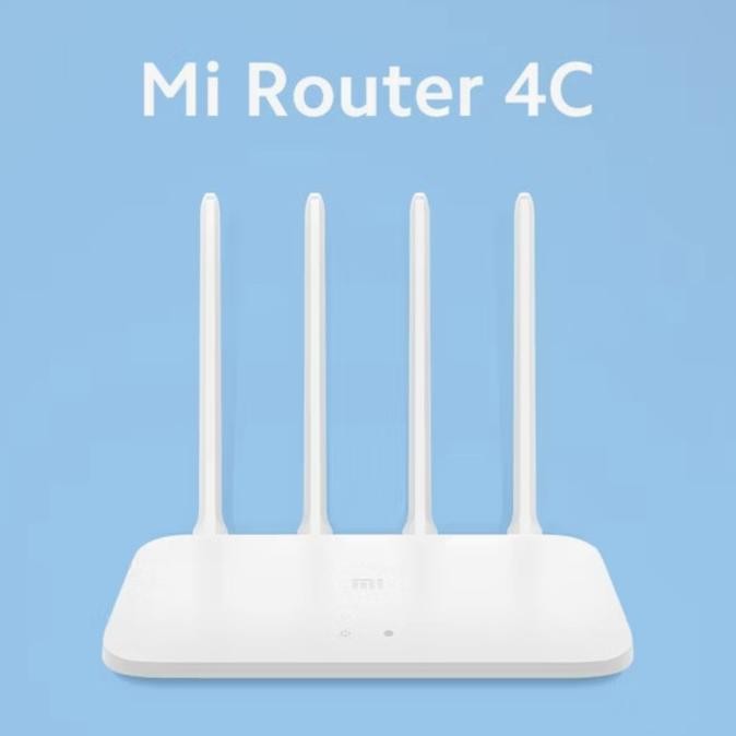 Xiaomi Mi Router 4C 300 Mbps Wireles Router  Wifi 4 Antena Bekas Original Co
