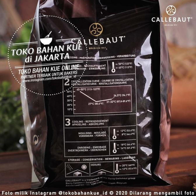 

Sale Callebaut Dark Chocolate Power 80% 100Gr Couverture Coin Cokelat Pahit