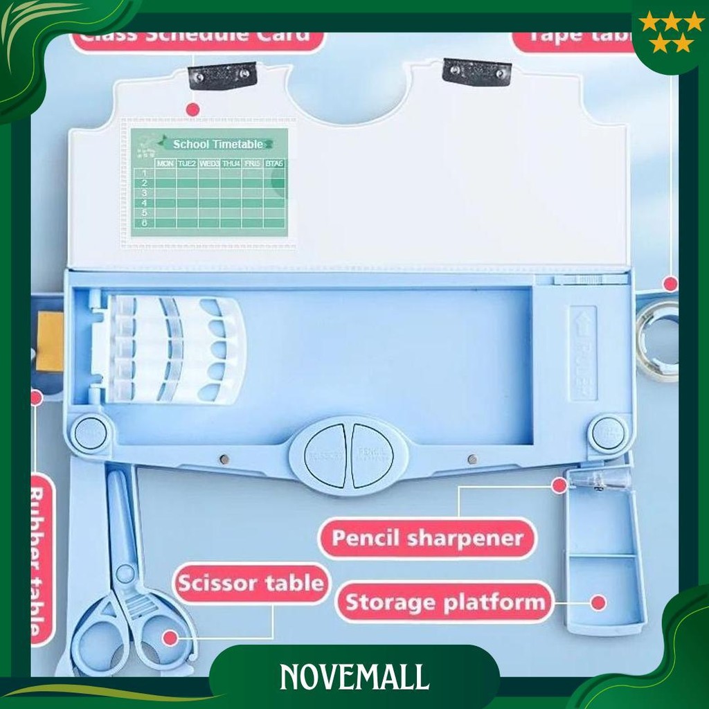 

Mm Kotak Pensil Pola Kartun Lapisan Ganda Dan Tunggal Dengan Rautan Kapasitas / Tempat Pensil Multifungsi Motif Unicorn / Dinosaurus / Astronot Untuk Anak Tk Promo 4.4