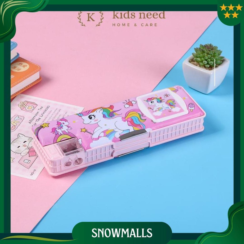 

Kotak Pensil Magnet Kalkulator / Tempat Pensil Karakter Calculator/Pensil Box Lucu Promo