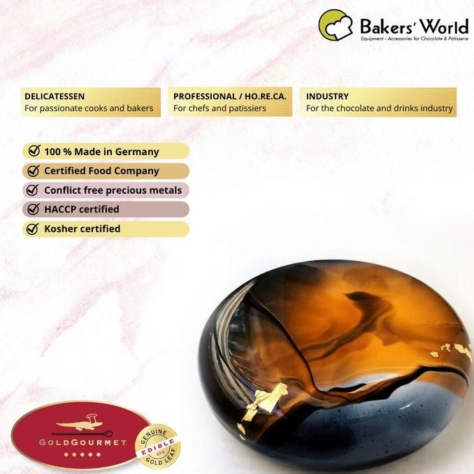 

Murah Gold Gourmet - Edible Gold Leaf 12 Sheets (5X5Cm)