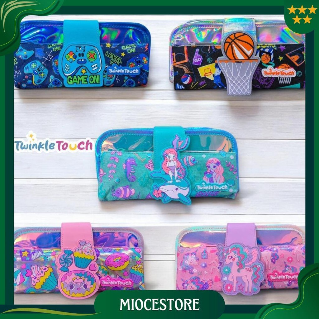 

New Tempat Pensil Atau Kotak Pensil Lipat Anak Ori Twinkletouch Promo 4.4