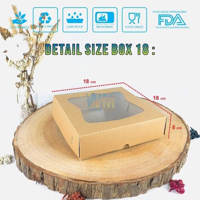 (Good) Dus Brownies 18x18x5 / Dus Brownies 20x20x5 / Dus Brownies 22x22x5