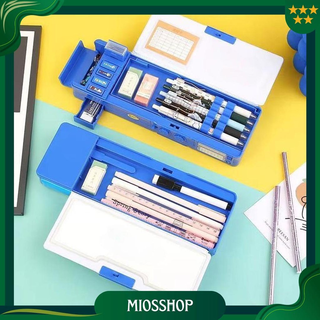 

[Penjual Lokal] 9-In-1 Kotak Pensil Kunci Kode Kuromi / Bahan Tahan Air Sanrio Tempat Pensil Password / Multifungsi Lapis Ganda Berkapasitas Besar Lucu Gratis Ongkir
