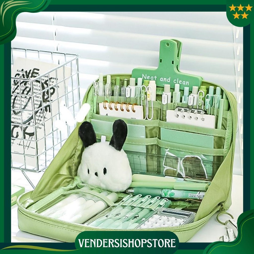 

Kapasitas Ekstra Besar Pencil Case Multifungsi Stationery Storage Sederhana Dan Bergaya Tas Pensil Perlengkapan Alat Tulis Kantor Siswa Promo