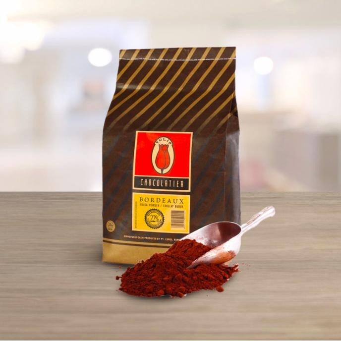 

Sale Coklat Bubuk Pure Cocoa Powder Bordeaux Tulip 500Gr