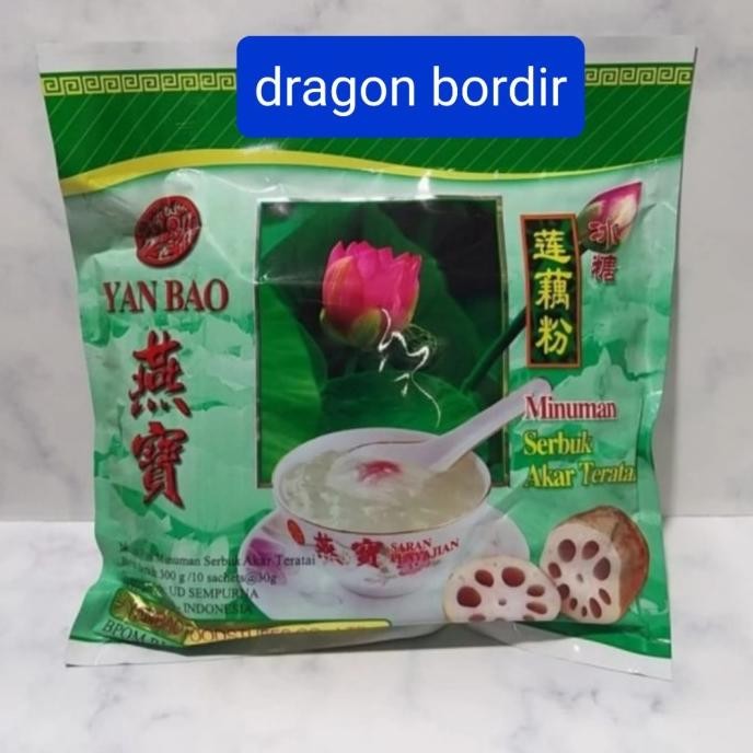 

Murah Yan Bao Bubuk Akar Teratai 10Sachet /Tepung Yan Bao Lotus Root Powder