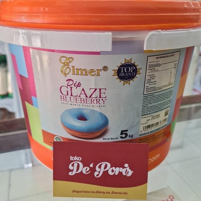 

Promo Dip Glaze Elmer Blueberry 5Kg