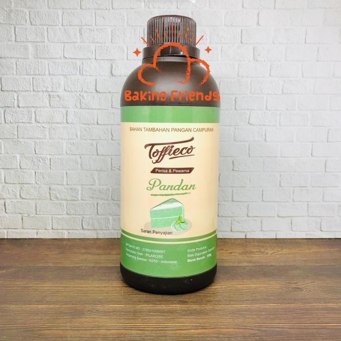 

Promo Toffieco Pasta Pandan 500Gr /Perisa Pewarna Perasa Pandan