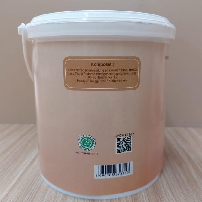

Sale Hollman Butter Cream Cokelat 1 Kg - Buttercream Coklat Non Repack