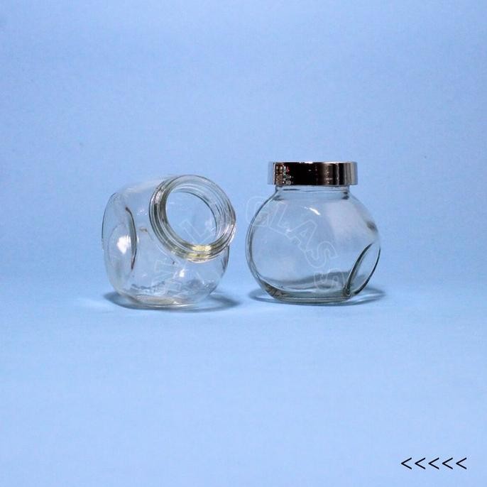 (Good) JKGT100 100ml jar kaca bumbu / jar gentong 100ml/jar madu/selai/safron