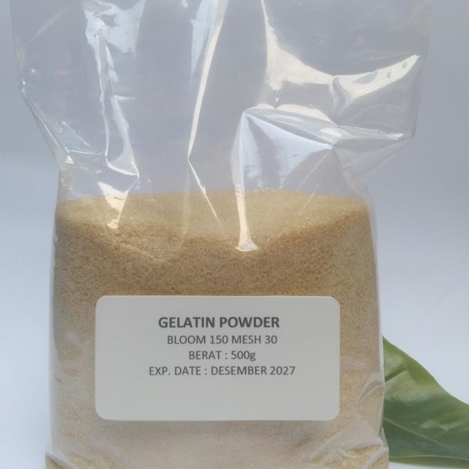 

Murah Gelatin Bubuk Sapi Halal Mui 500G Bisa Cod