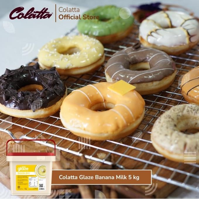 

Grosir Colatta Glaze Banana Milk - Bahan Pelapis Rasa Pisang Susu 5Kg