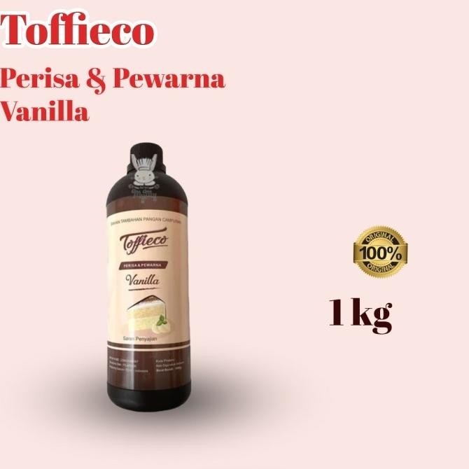 

Sale Toffieco Vanilla Paste Perisa Pasta Vanila 1000 G 1 Kg Liter
