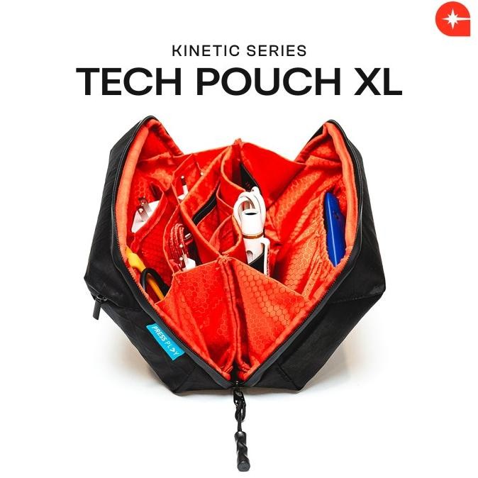 KINETIC XL Tech & Travel Pouch Accessory Bag by GLHF Studio