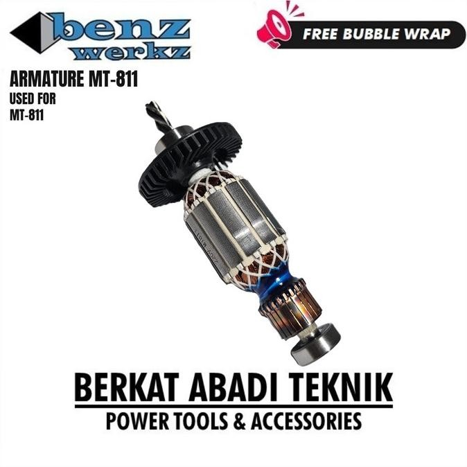 Promo Benz Armature Mt 811 Angker Mesin Bor Tangan Listrik Impact 13Mm Electric Hand Drill For Makte