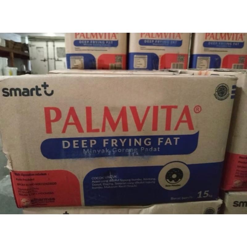 

Palmvita Deep Frying Fat 15Kg Minyak Padat Termurah Best Quality Asli 100% Original