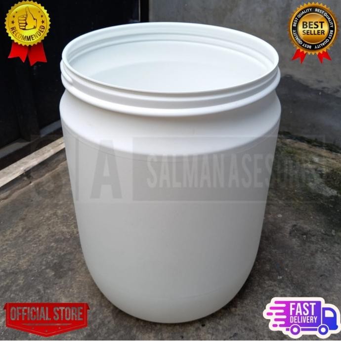 Drum Tong Plastik Tempat Sampah 30 Liter