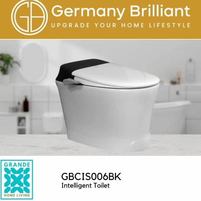 Germany Brilliant Intelligent Toilet Kloset Duduk Gbcis006Bk Hitam New Stok