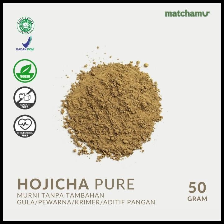 

Matchamu-Hojicha Powder 50Gr Original Best Seller