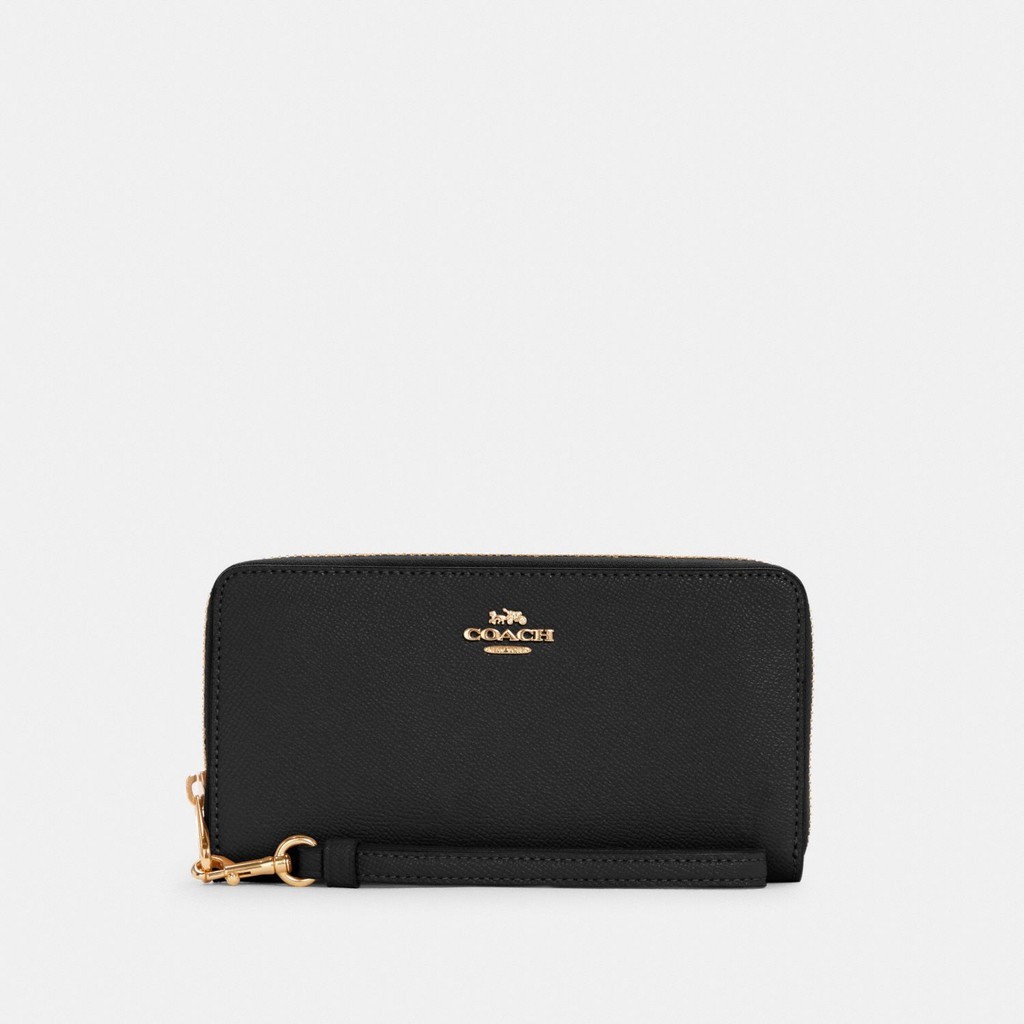 Coach Long Zip Around Wallet - Dompet Panjang Wanita