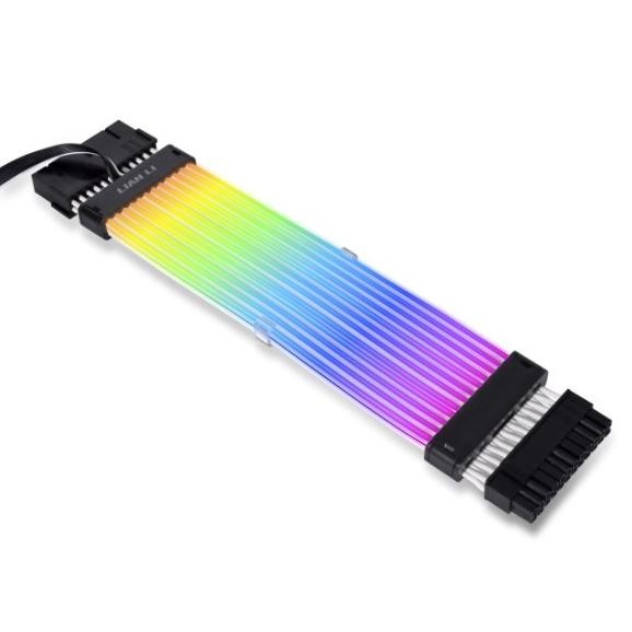 LIAN LI STRIMER PLUS V2 RGB 24 PIN PSU CABLE NEW