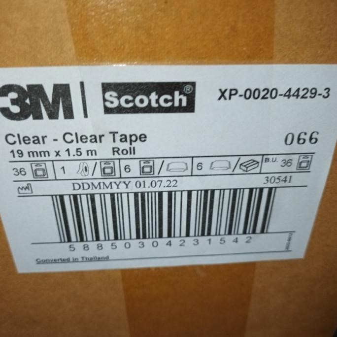 

3M Double tape Scotch Permanent Tape Mounting clear transparan bening murah