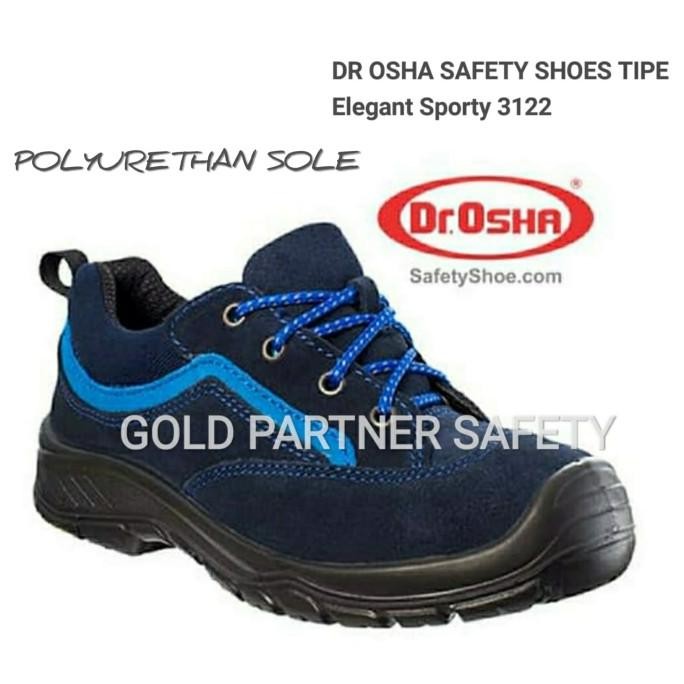 Safety Shoes Dr. Osha 3122 Elegan Sporty % Original Safety Shoes New Stok