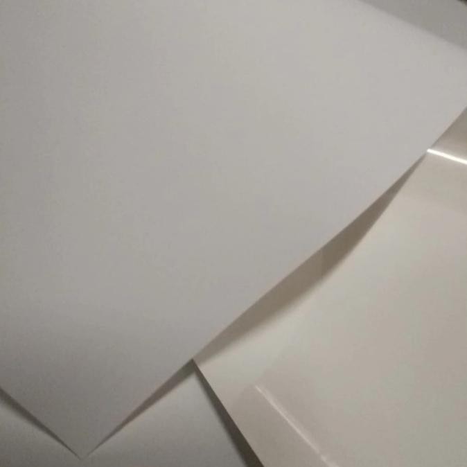kertas sticker vinyl matte 150 gsm A4 waterproff/stiker vinil doff murah