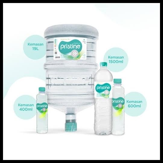 

Pristine 8+ Water 600Ml Bandung Original Best Seller