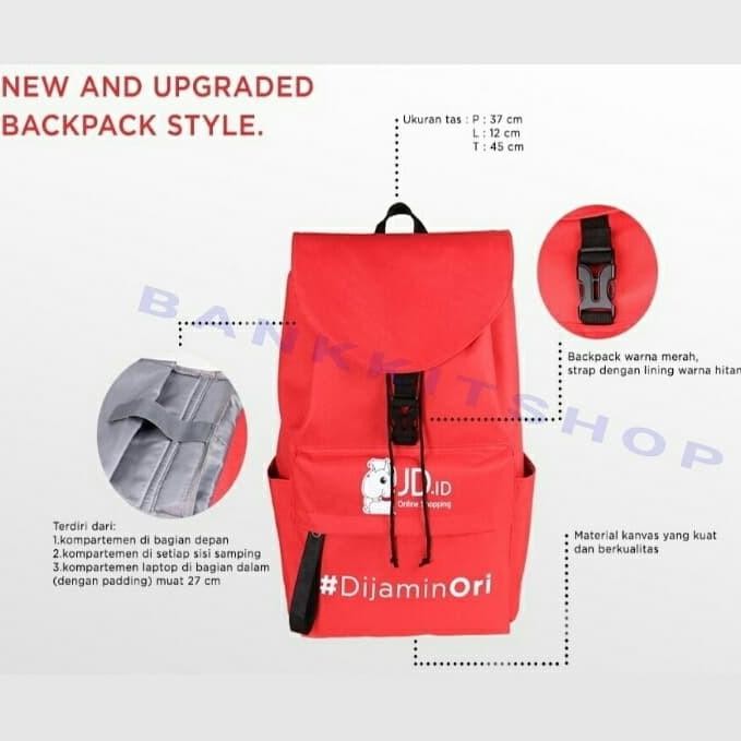 Murah Tas JD ID / Tas Ransel JDID / Backpack / Tas Sekolah Berkualitas