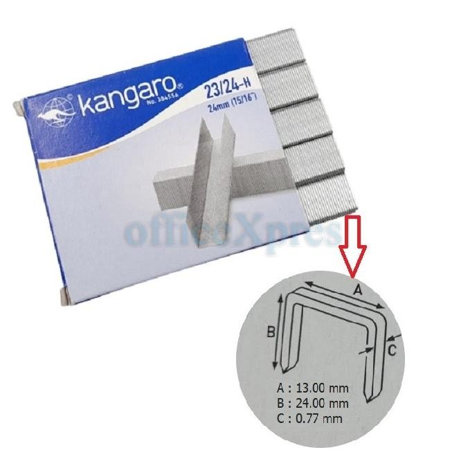 

Isi Staples / Staples 2324 (1224) Kangaro 12/124 murah