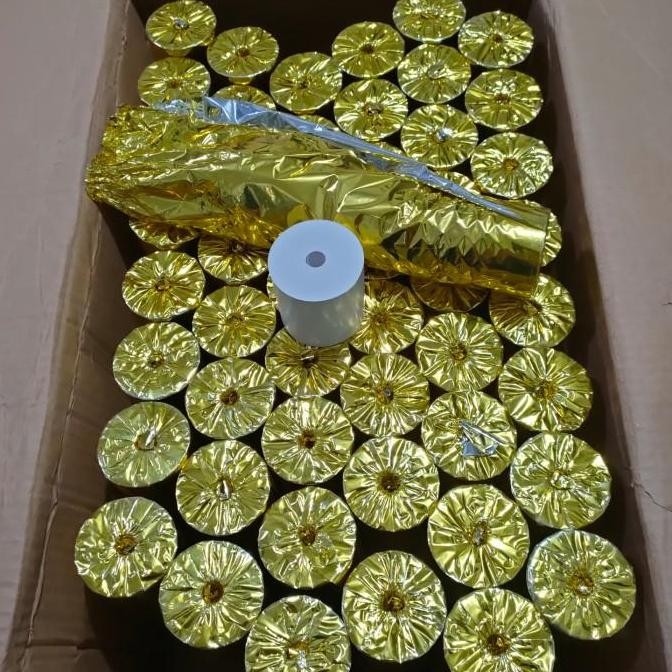 

10 Roll Kertas Thermal Kasir 58x50mm Struk Kasir 57x50mm / isi 10 roll murah