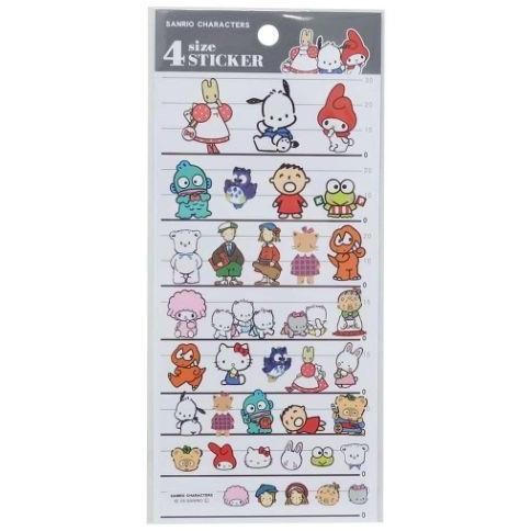 

4 Size Sticker Sheet Sanrio Seal Deco Stiker Journal Limited Edition murah
