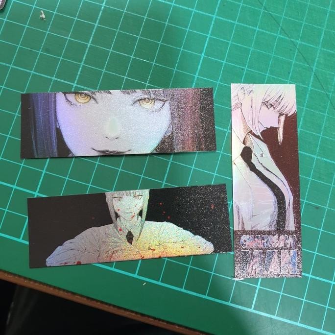 

Sticker Hologram Anime - PSH860 - Chainsaw Man - Makima - Set 3pcs murah