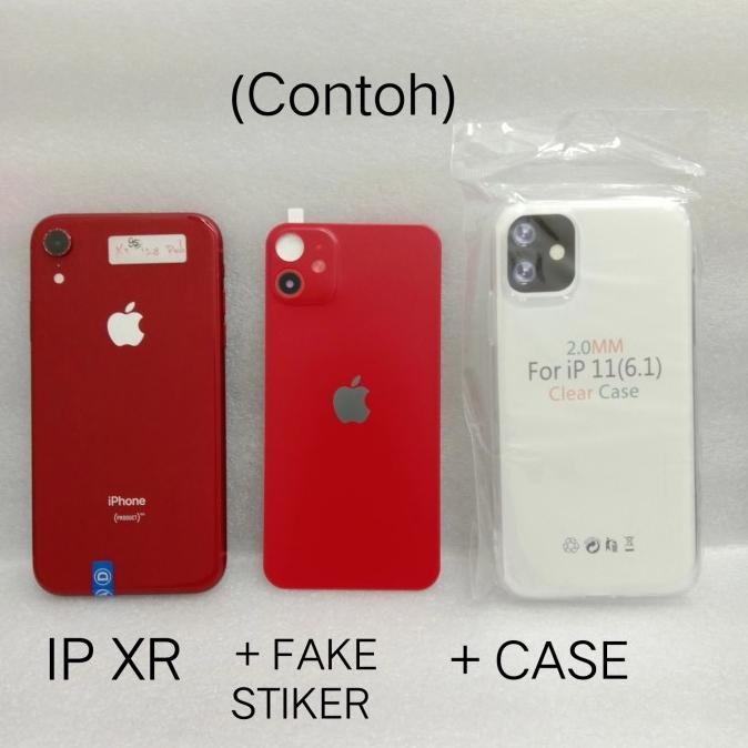 FAKE CAMERA FULL STIKER XR KE IPHONE 11 murah