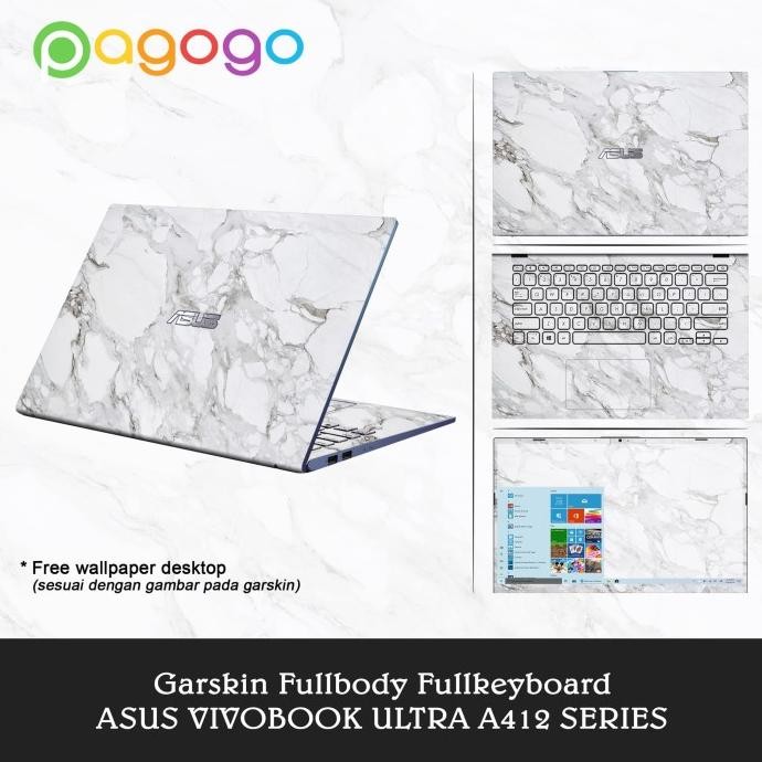 Garskin Laptop Skin Laptop Asus Vivobook Ultra A412 A412D A412DA Fullb