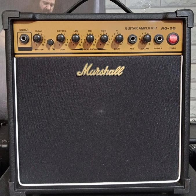 Ampli Gitar Listrik Combo / Ampli Gitar 7 Inch 3 Input 1 Tahun Co