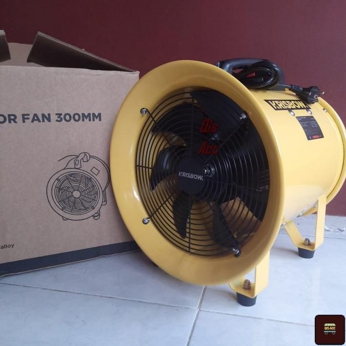 Krisbow Kipas Angin 12" Blower Ventilator 500 Watt Srpv300 New Stok