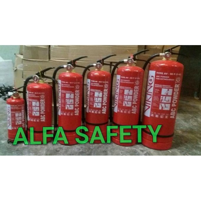 Apar/Fire Extinguisher 6Kg Abc Powder Viking New Stok