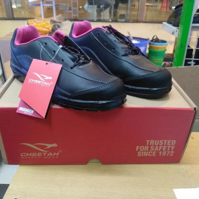 Sepatu Safety Perempuan Cheetah 4007 New Stok