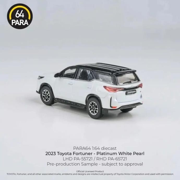 Sale Diecast Para64 Toyota Fortuner Pb65721