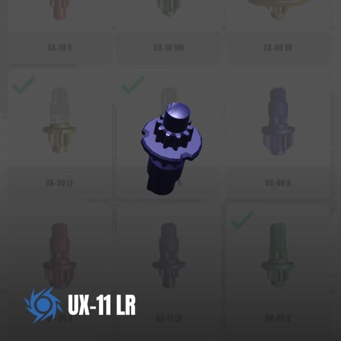 Murah Ux-11 Bit Low Rush New Asli Takaratomy