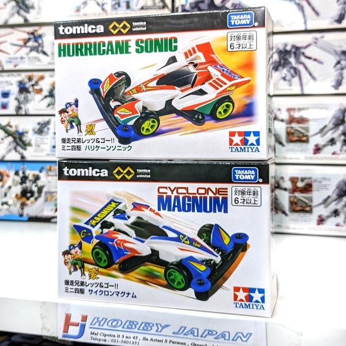 Promo Tomica Premium Unlimited - Cyclone Magnum & Hurricane Sonic