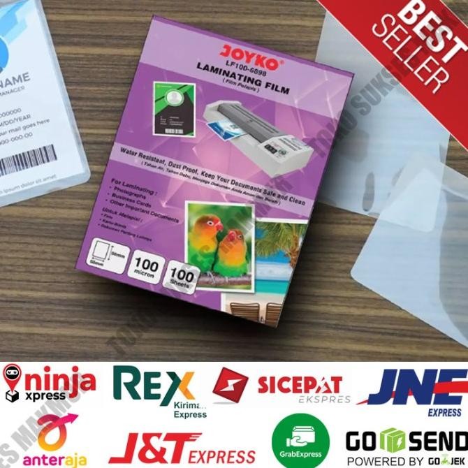 

Plastik laminating ukuran KTP